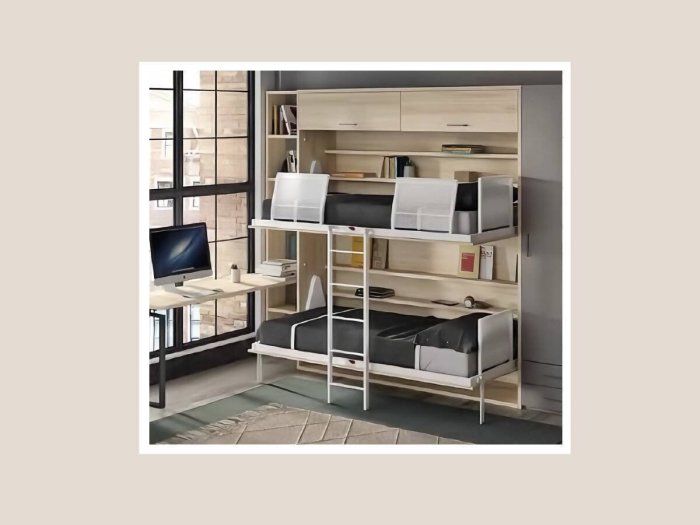 Litera abatible con altillo modelo ELIPSE 2