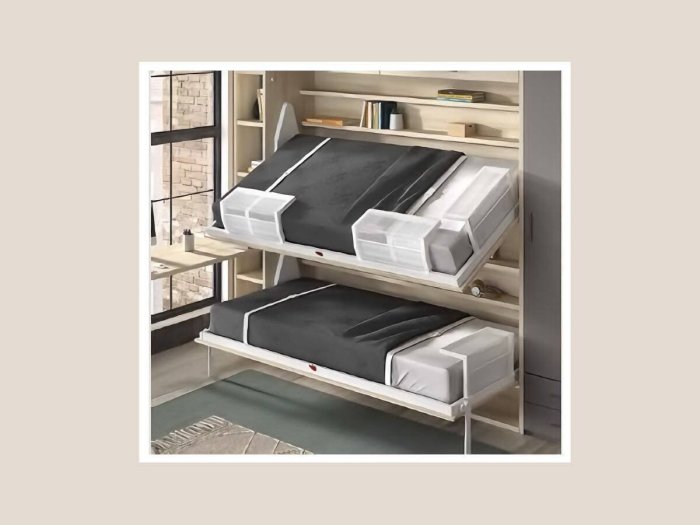 Litera abatible con altillo modelo ELIPSE
