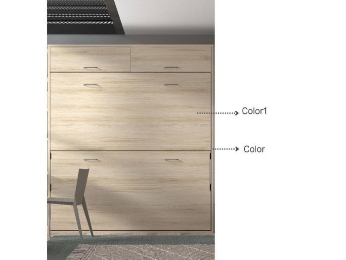 Litera abatible con altillo modelo ELIPSE