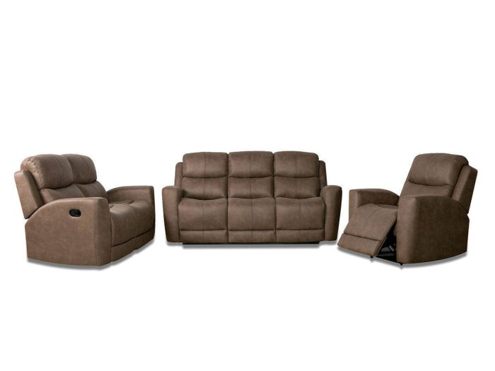 Sofá 2 plazas modelo ALASKA con 2 mecanismos de relax
