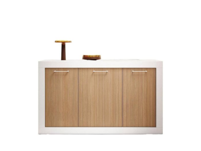 Aparador 3 puertas modelo DAKOTA WHITE 2