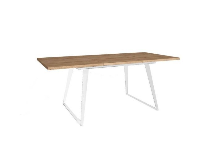Mesa de comedor extensible modelo DAKOTA WHITE