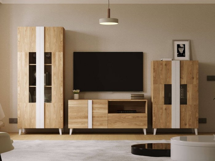 Salón modular modelo NORE Two con pata nórdica