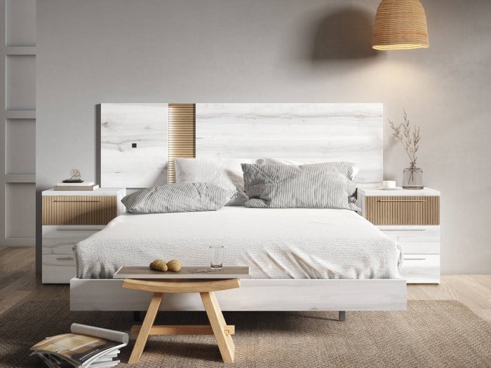 Conjunto de dormitorio de matrimonio modelo FAST Two