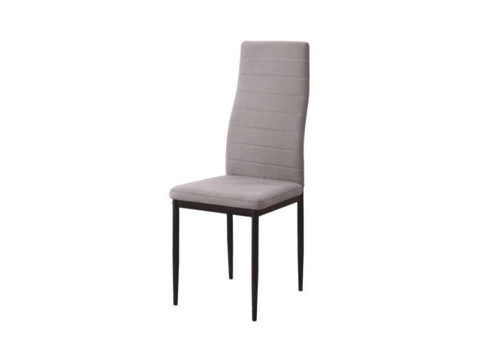 Silla de comedor con patas negras modelo NIZA