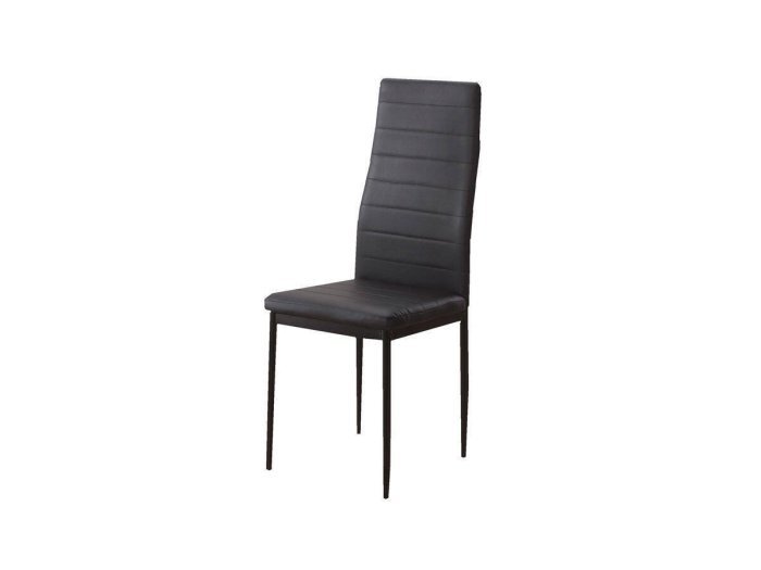 Silla de comedor económica modelo HUELVA negra