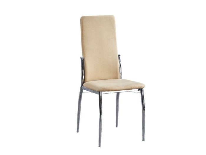 Silla de comedor tapizado beige modelo FELFO