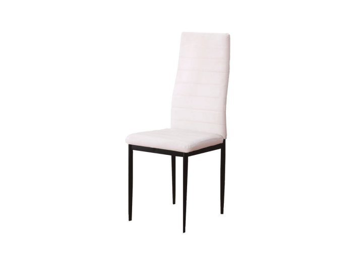 Silla de comedor económica modelo HUELVA blanca
