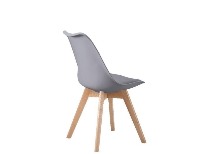 Silla de comedor modelo MILANO gris 2