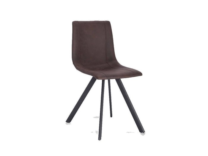 Silla de comedor modelo ALANA color chocolate