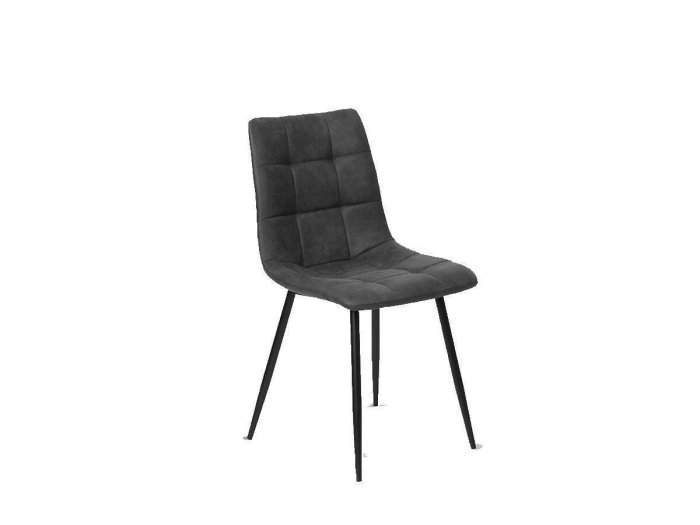 Silla industrial modelo GIULIA gris pizarra