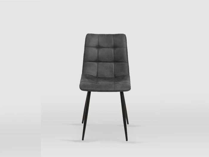 Silla industrial modelo GIULIA gris pizarra