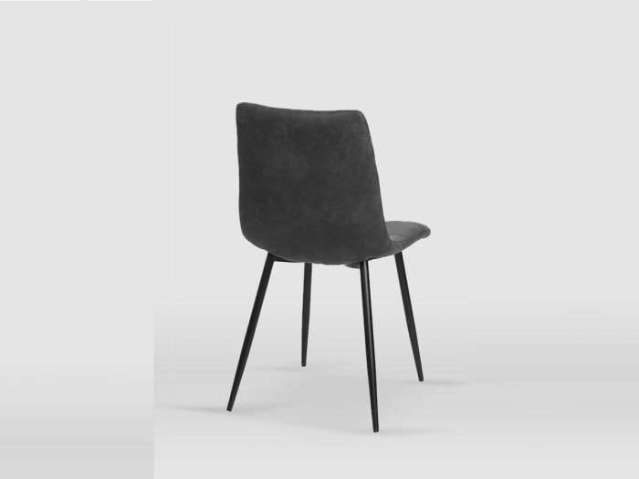 Silla industrial modelo GIULIA gris pizarra