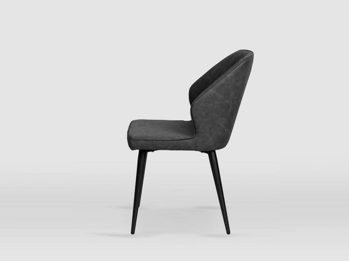 Silla de comedor modelo MAIA gris pizarra