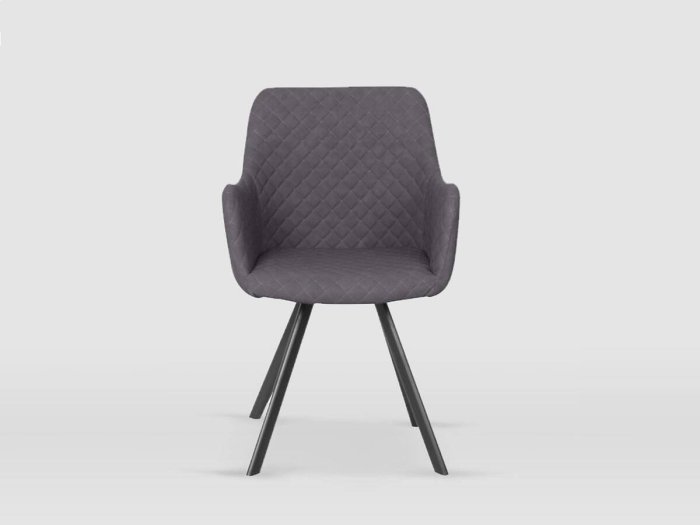 Silla de comedor modelo CELINA gris cuarzo