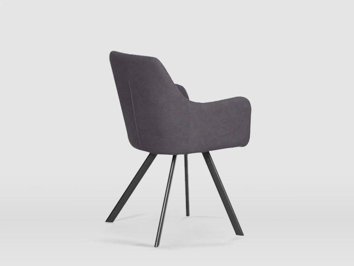 Silla de comedor modelo CELINA gris cuarzo