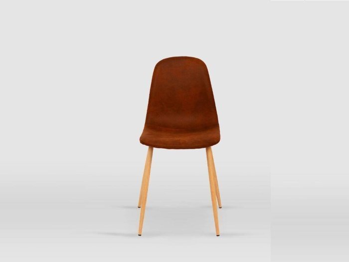 Silla de comedor modelo IRINA color avellana
