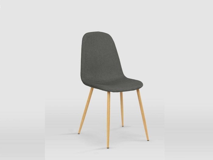 Silla de comedor modelo IRINA gris pizarra