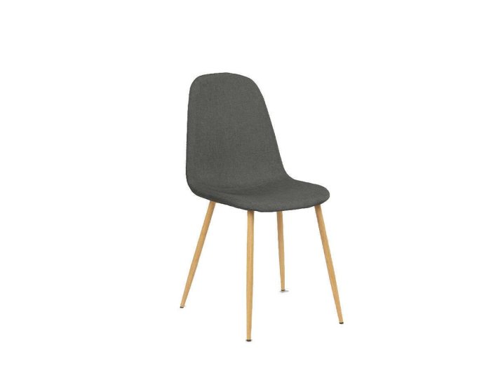 Silla de comedor modelo IRINA gris pizarra