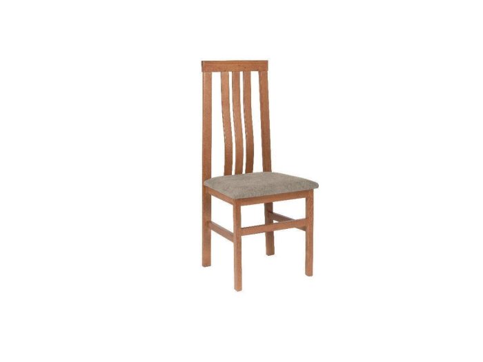 Silla de madera con barrotes modelo...