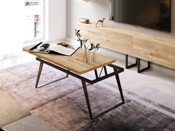 Mesa de centro elevable modelo ALPHABET