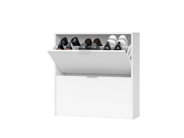 Armario zapatero 2 puertas modelo ICARUS blanco