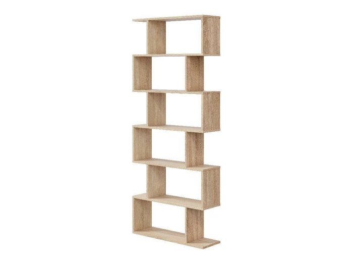 Estanteria modelo LOFT Cuadrado color roble 2