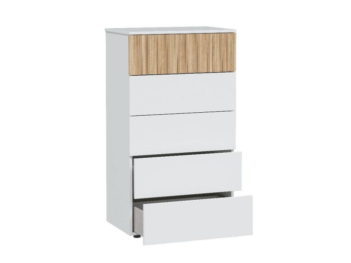 Cajonera 5 cajones modelo ETNIA blanco-rayado