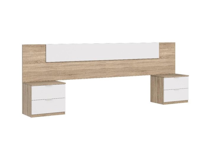 Conjunto Cabecero y mesitas modelo VILLAVERDE