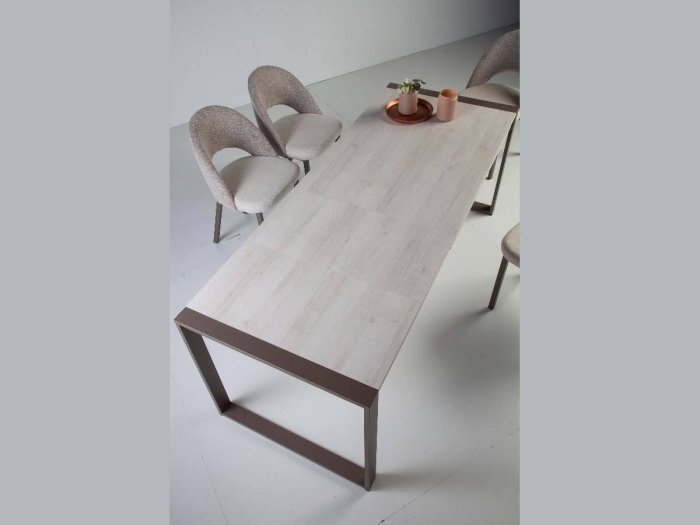 Mesa comedor extensible de pata...