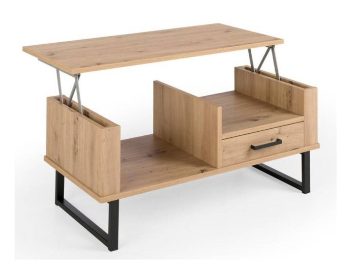 Mesa de centro elevable modelo ALBERT