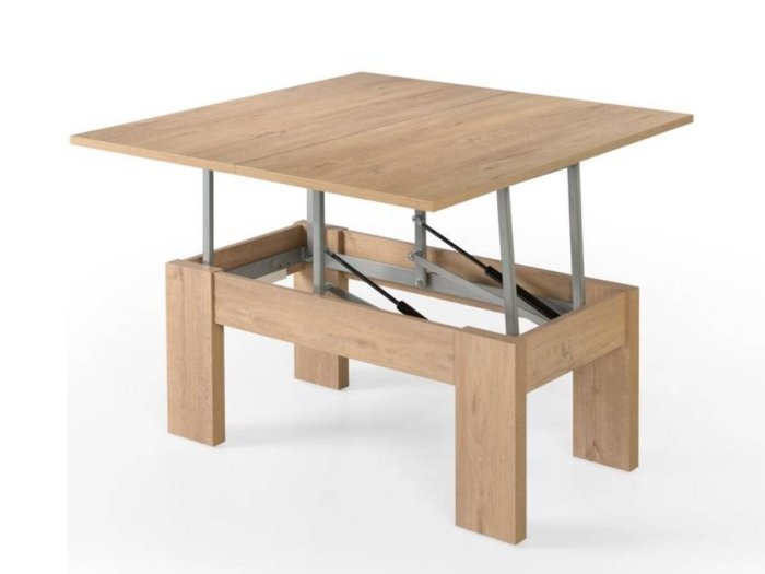 Mesa de centro convertible a comedor modelo ESTOPA
