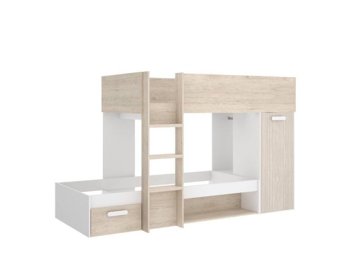 Cama tren con cajones modelo MENTA 2