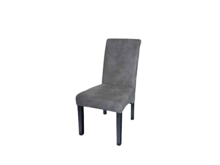 Silla de comedor tapizada modelo VERSUS marengo