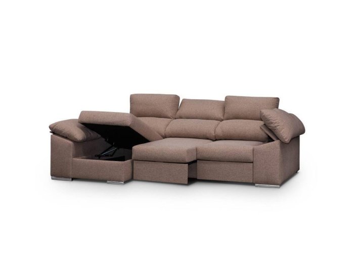 Chaisselongue con brazo arcón modelo...