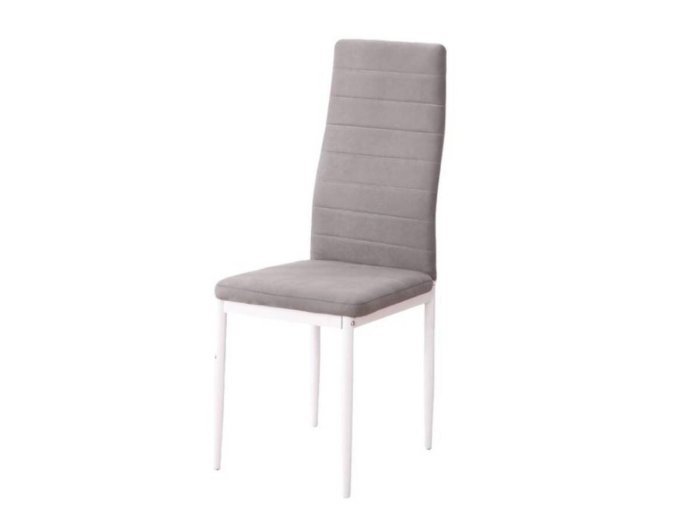 Silla de comedor con patas blancas modelo NIZA