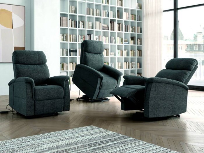 Sillón relax con mecanismo de palanca modelo ALPHA