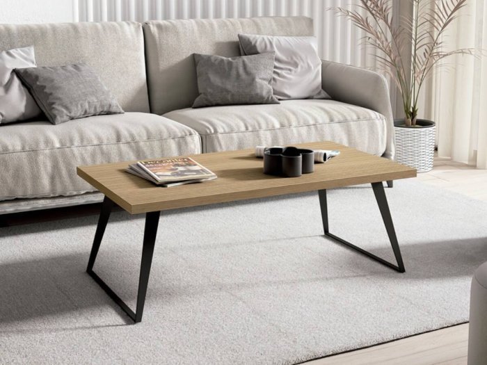 Mesa de centro fija modelo SOLEDAD