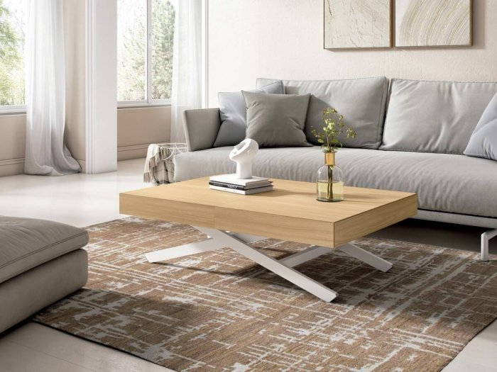 Mesa centro elevable comedor eléctrica modelo HAUSE