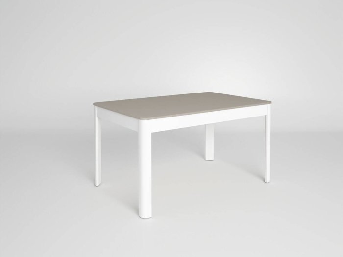 Mesa extensible con esquinas redondas modelo AXA