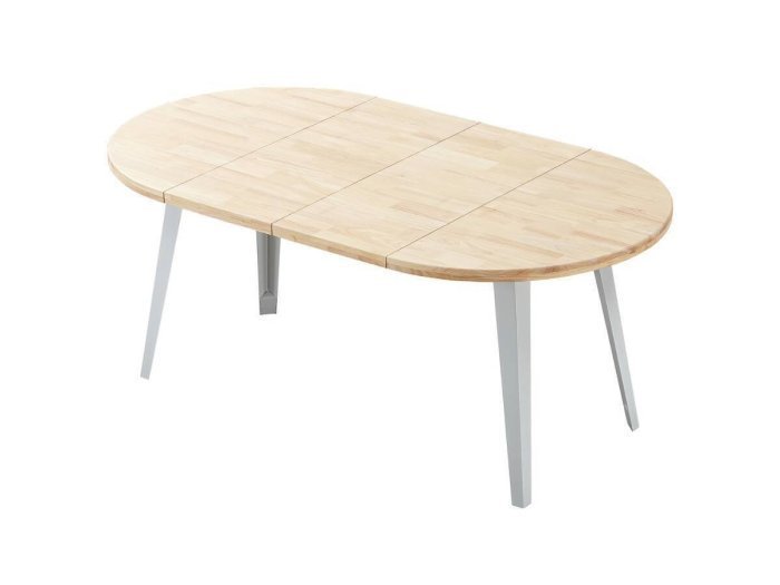 Mesa comedor redonda extensible modelo WALTER